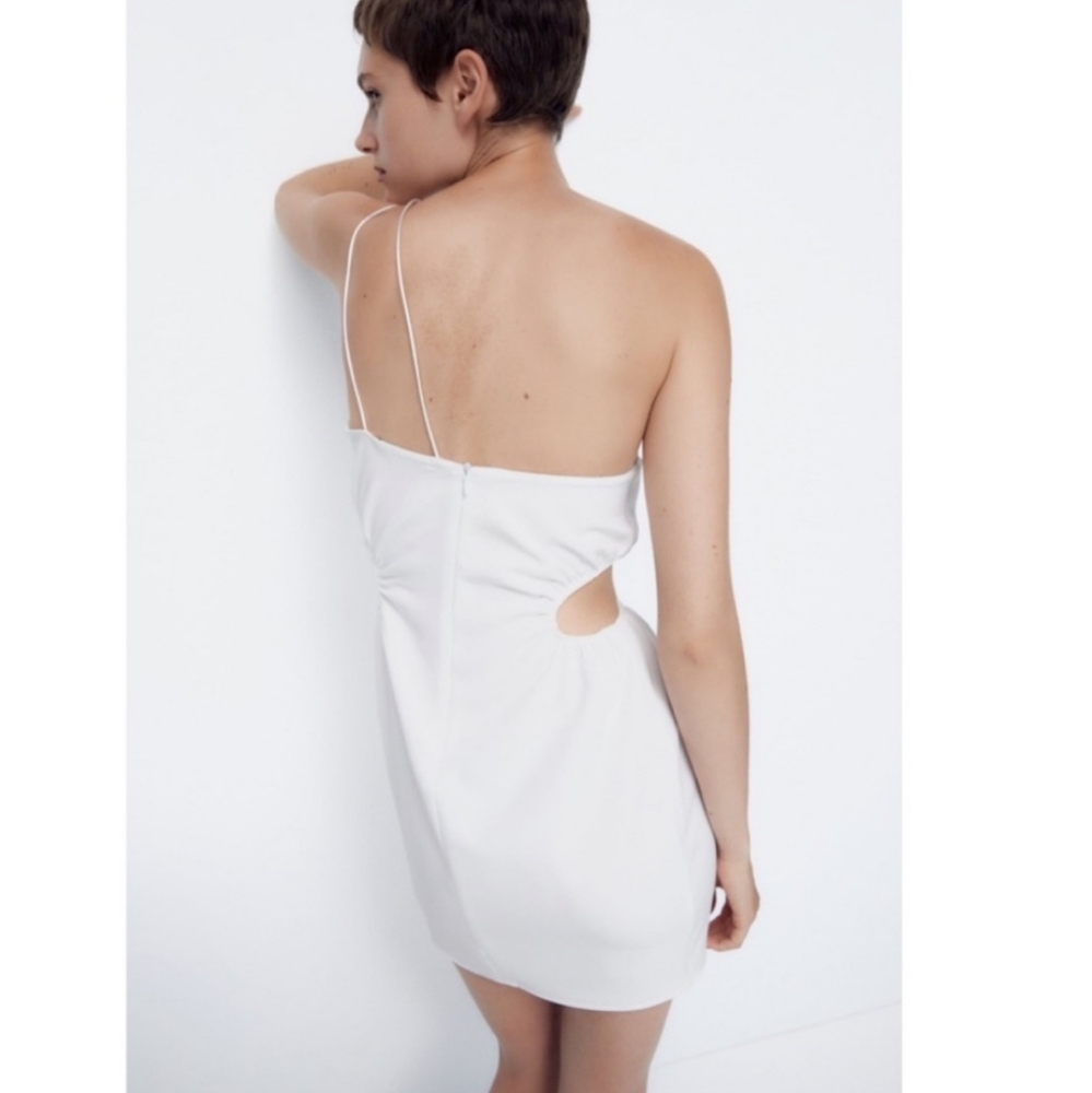 NWT Zara Cutout Mini Dress, Size XS - Picture 6 of 10